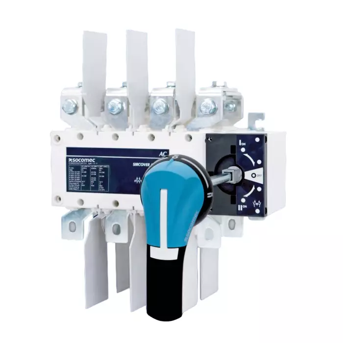 Socomec Sircover 3200 A 4 Pole 415 V B8 Frame Manual Transfer Switching Equipment Kit Type 2, 41K14320A