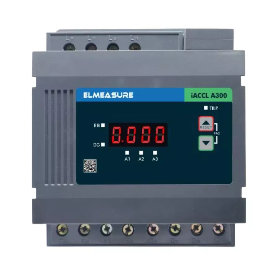 ELMEASURE ACCL (EB & DG Current Monitoring) Three Phase 63 A Current, iACCL A300