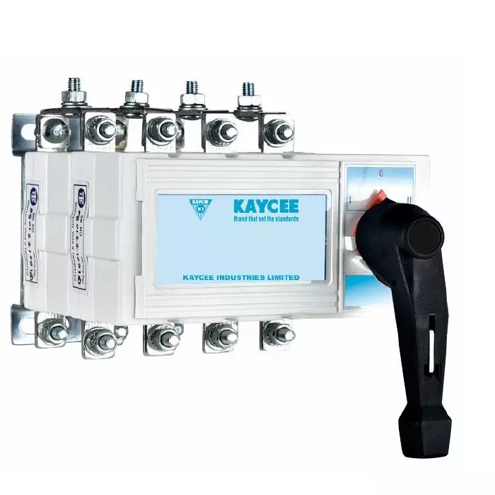 Kaycee On Load Changeover Switch With Steel Enclosure 160 Amp 4 Pole, KCOLC01D0160E