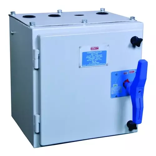 ELCON Combination Fuse Unit Without HRC Fuse Link Duco & Dumeco Type 125 Amp FP, CFU-4A6-1/4/S