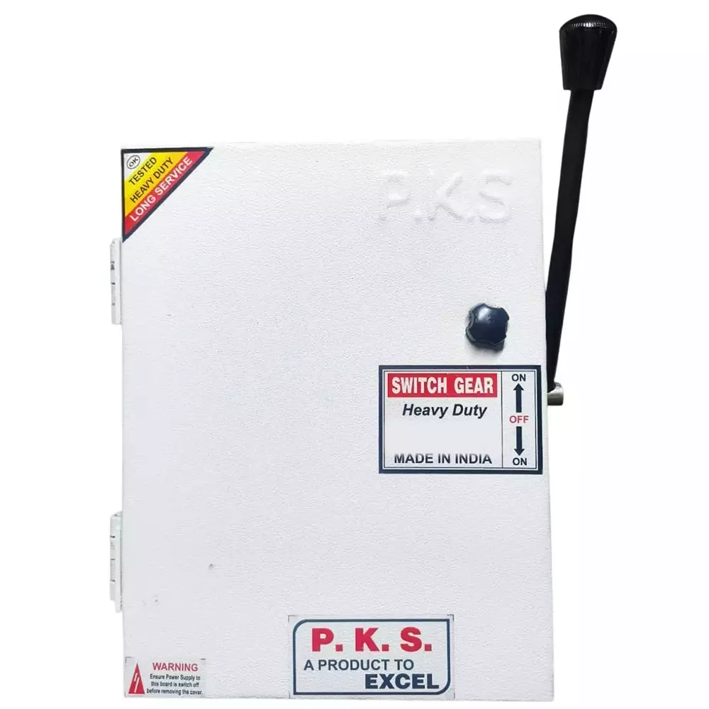 P.K.S Changeover Electric Switch Box 2 Pole 63 Amp 240 V, C63P2