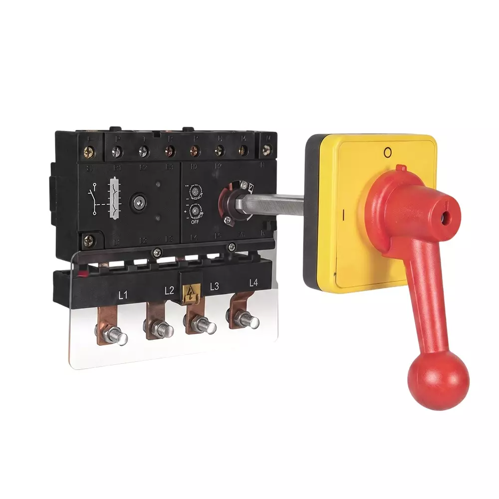 Salzer GEN Changeover Switch 25 Amp 4 Pole C/O Rear Mounting, EBE31154MB42BGYR