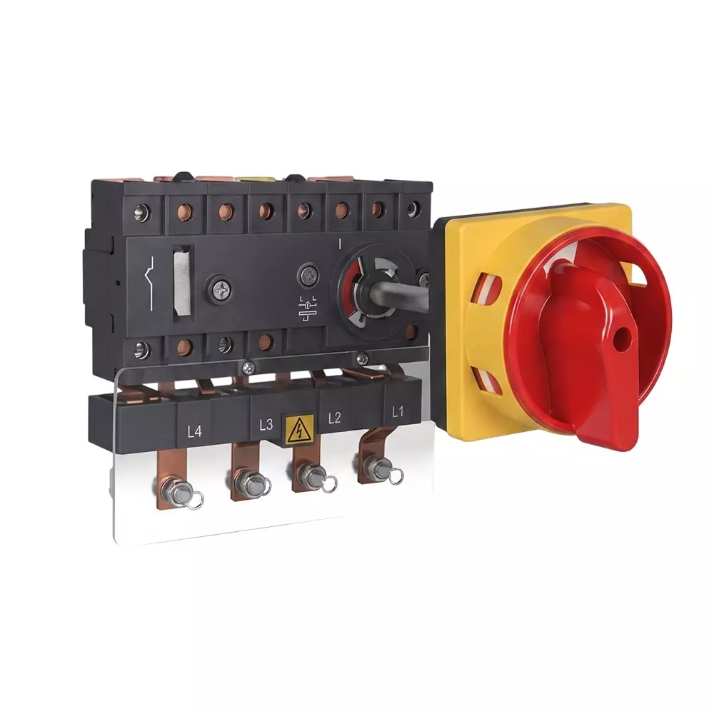 Salzer GEN Changeover Switch 25 Amp 4 Pole C/O Rear Mounting, EBE31154MB34LHYR