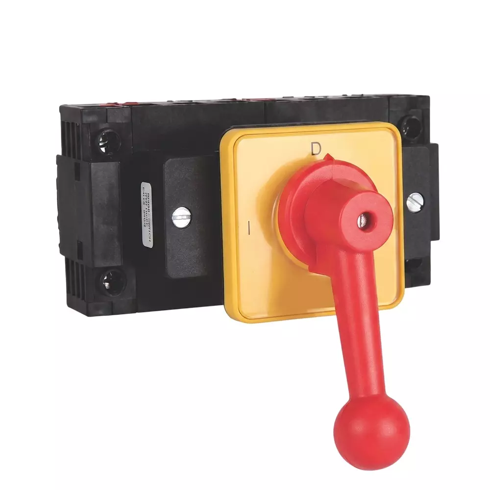 Salzer GEN Changeover Switch 25 Amp 4 Pole C/O Front Panel Mounting, EBE31154B13BGYR
