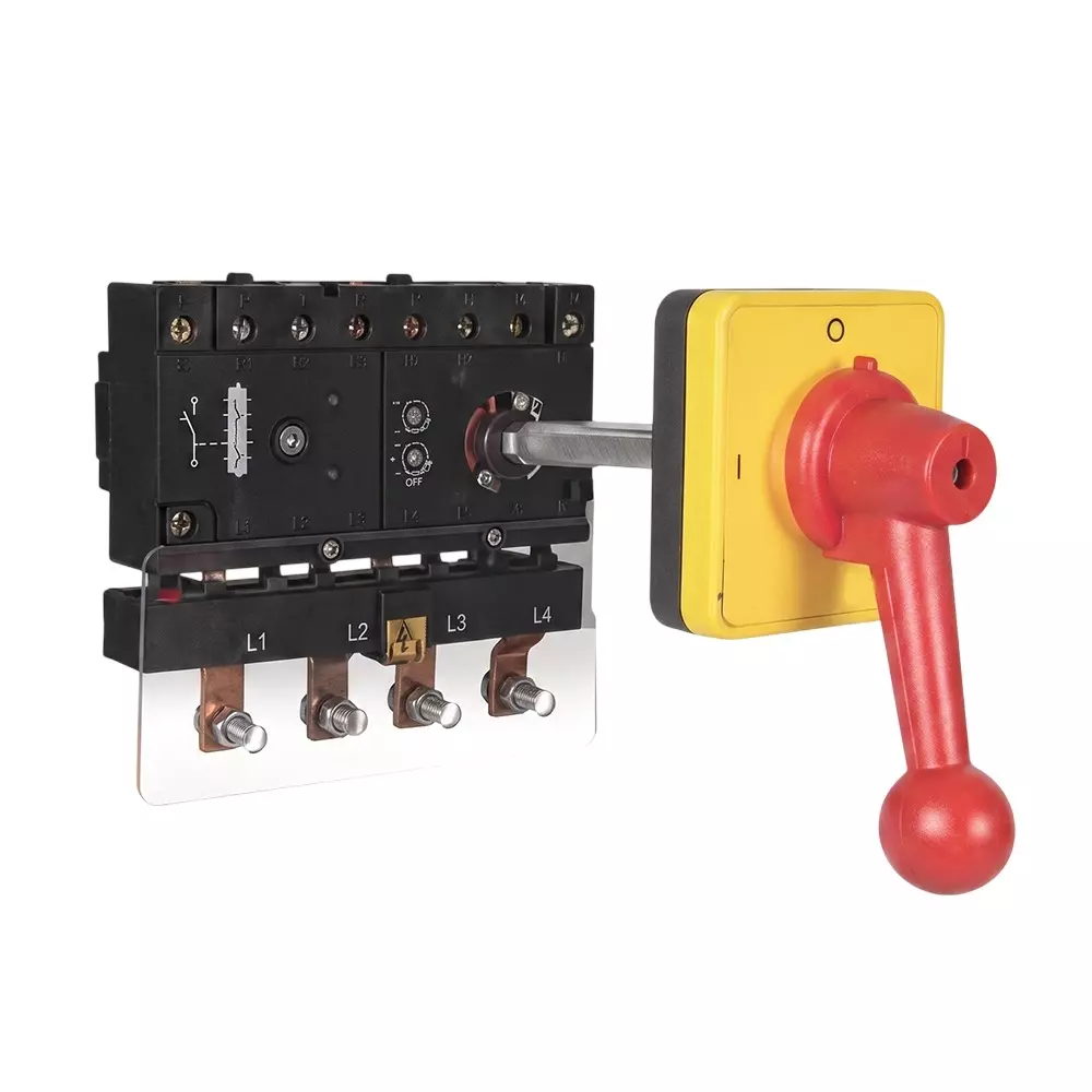 Salzer GEN Changeover Switch 100 Amp 4 Pole C/O Rear Mounting, EBK31154MB42BGYR
