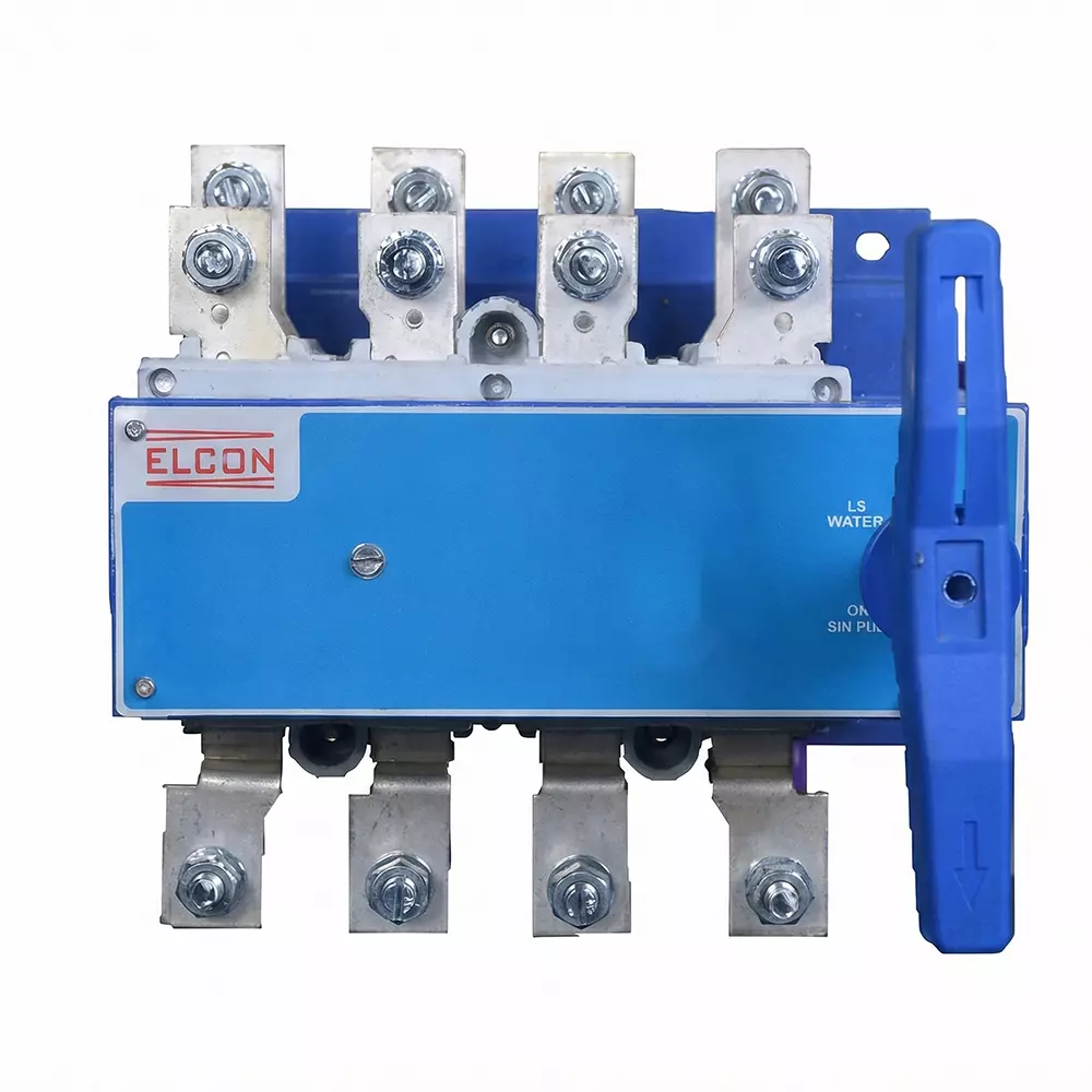 ELCON On Load Changeover Single Handle Switch CSH Type 320 Amp 4 Pole, CSH4320