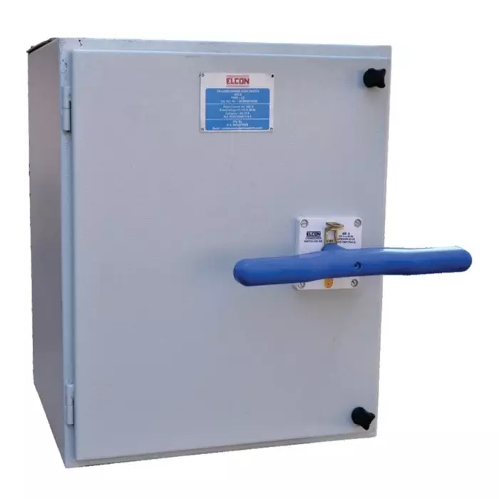 ELCON Double Handle Mechanically Interlocked Switch CS Type 630 Amp 4 Pole, CS4630/S