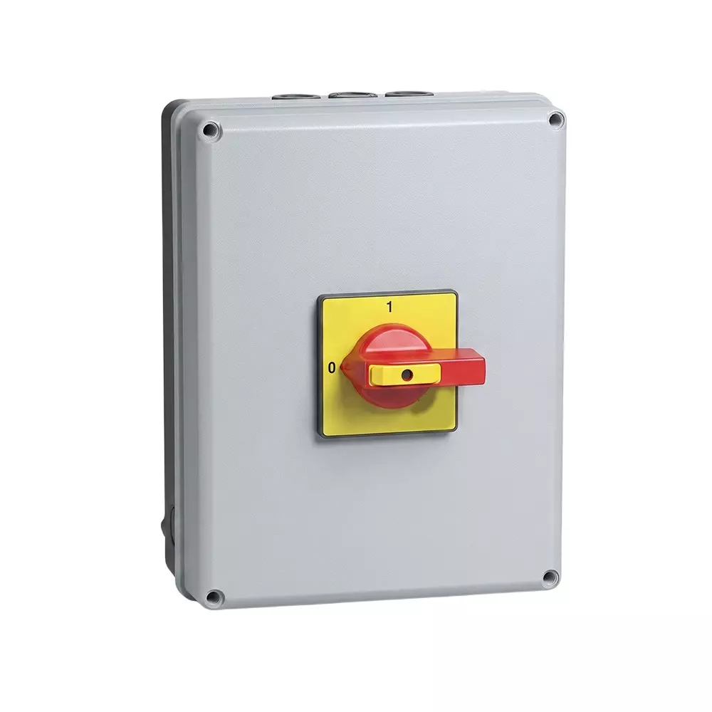 Salzer GEN Changeover Switch 125 Amp 3 Pole C/O in SS Enclosure, EBL31153SB31XLLHYR