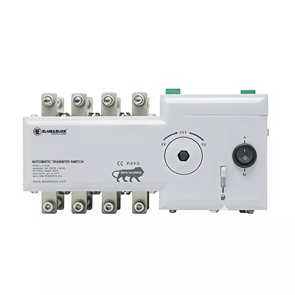 Elmeasure Remotely Operated Automatic Transfer Switch with Motorized Changeover, 40 A and 4 Poles, ATR040PX05X00BK