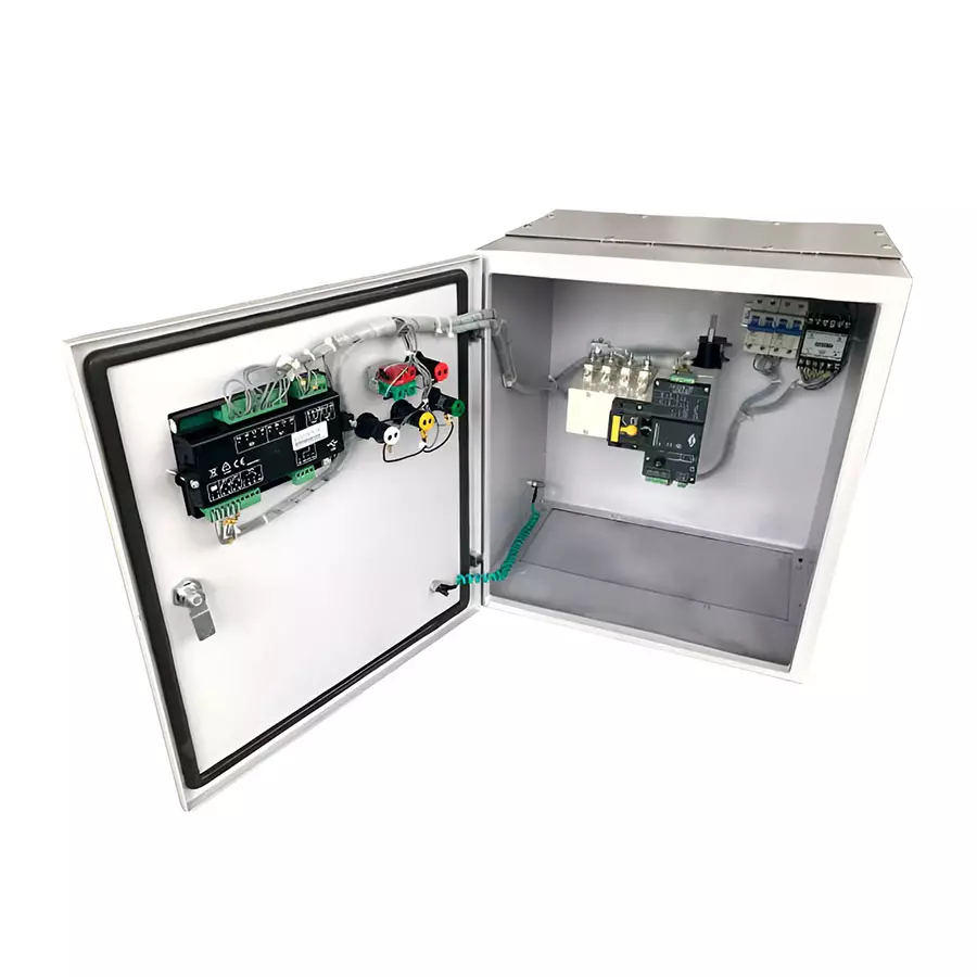HPL AV ATS Enclosure Sheet Steel 4 Pole 100 Amp, ATS1004PEXS