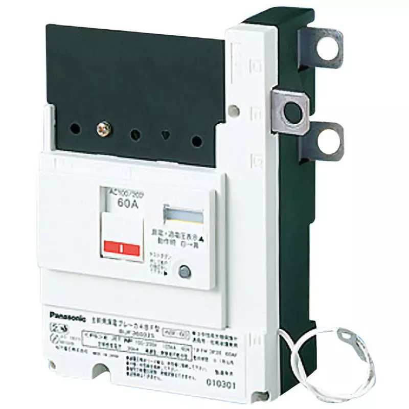 Panasonic Earth Leakage Breaker 3P2E 60 Amp Rated Current, BJF360325