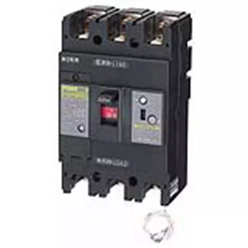 NITTO KOGYO Single-Phase Neutral Line Leakage Breaker 3P2E, GE58NA3P40AF100