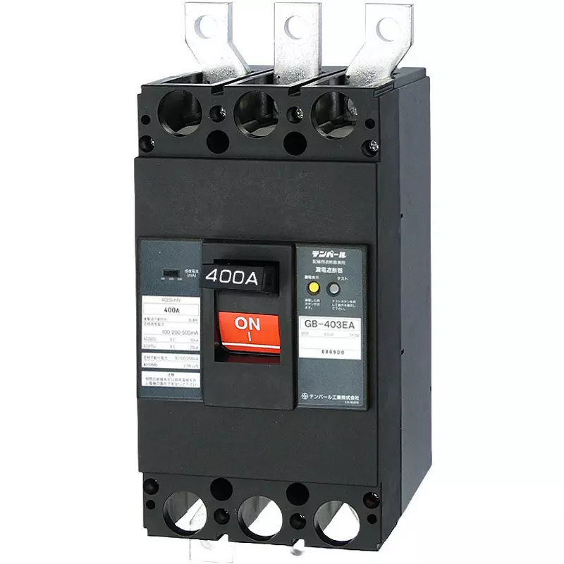 Tempearl Economic Type Earth Leakage Circuit Breaker 3P3E, GBL-403EA 400A W2 Diene SD