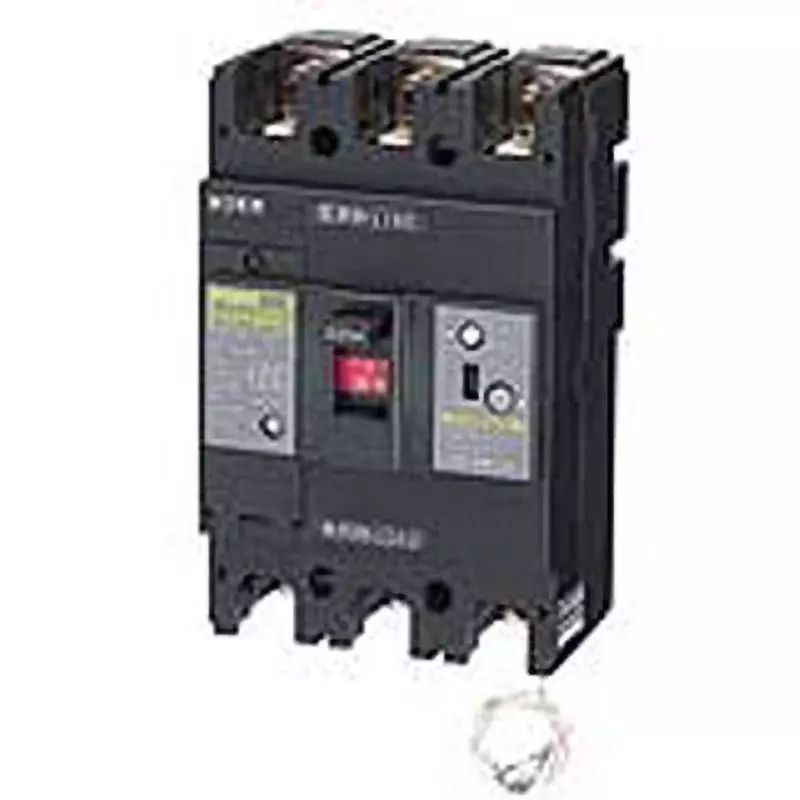NITTO KOGYO Single-Phase Neutral Line Leakage Breaker 3P2E, GE108NA3P60AF30