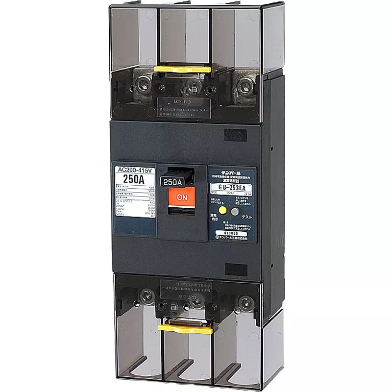 Tempearl Economic Type Earth Leakage Circuit Breaker 3P3E, GB-253EA 250A W2 SD