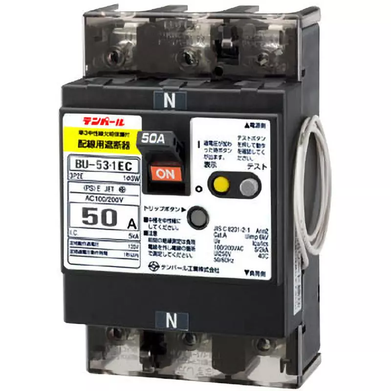 Tempearl Circuit Breaker 40 Amp Current 4 kV Impulse Withstand Voltage, BU-53.1EC 40A