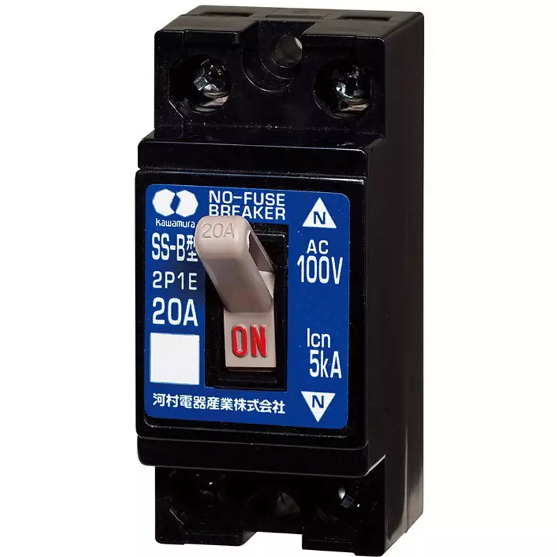 kawamura-no-fuse-breaker-2p1e-30-amp-rated-current-ss2p1e30b