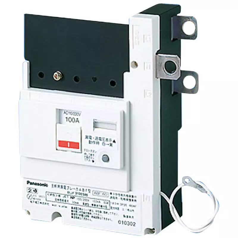 Panasonic Earth Leakage Breaker 3P2E 100 Amp Rated Current, BJF3100325