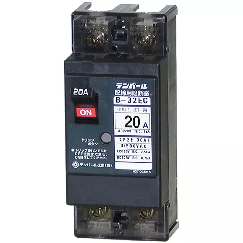 Tempearl Circuit Breaker 15 Amp Current 6 kV Impulse Withstand Voltage, B-32EC 15A AL