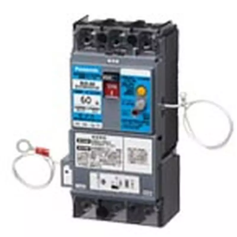 Panasonic Earth Leakage Breaker 3P2E 50 Amp Rated Current, BJX350325J2K
