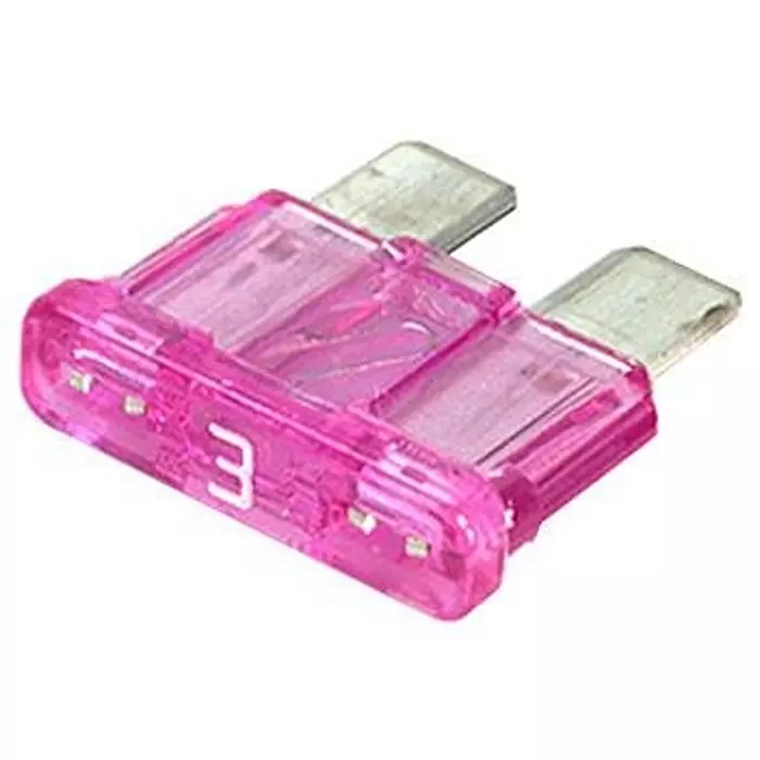 EATON BUSSMANN FUSE, BLADE, 3A, 32V, FAST ACTING, BK/ATC-3