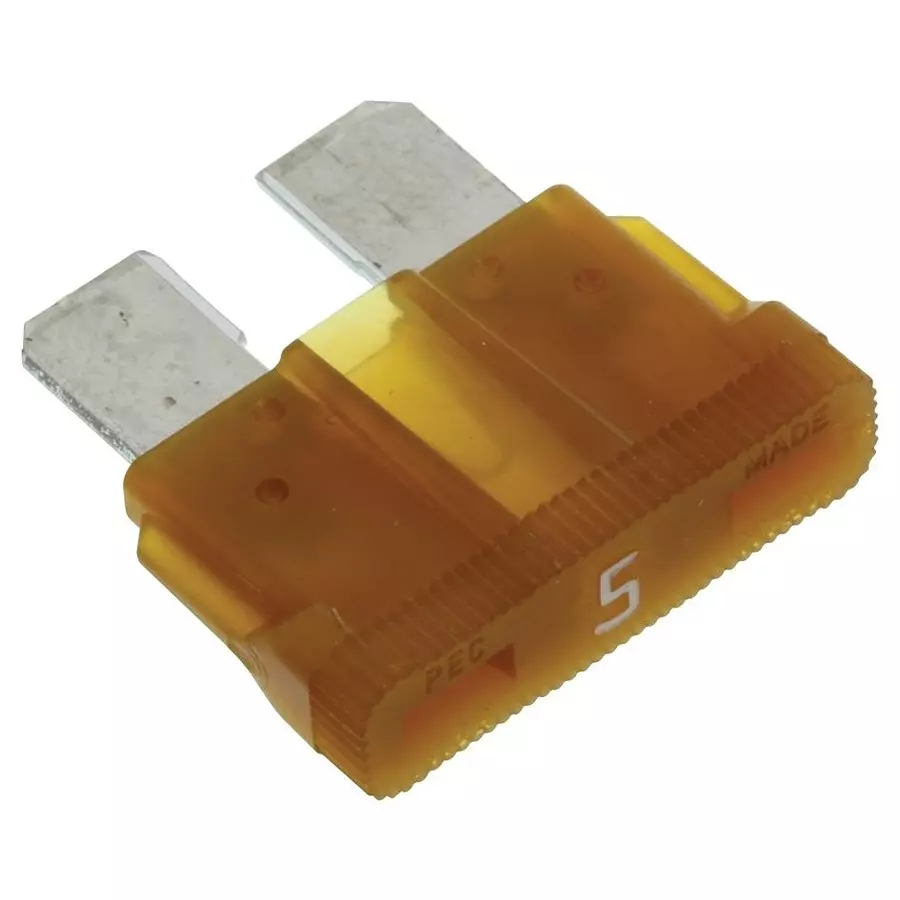 EATON BUSSMANN FUSE, BLADE, 5A, 32V, FAST ACTING, BK/ATC-5