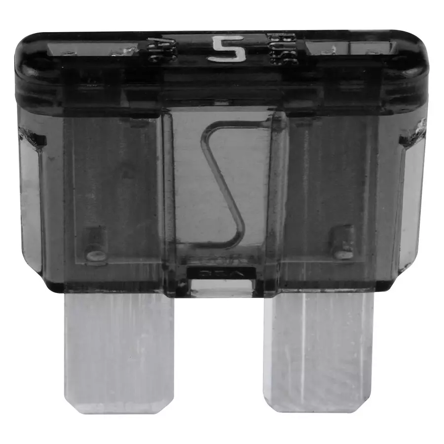 EATON BUSSMANN AUTO BLADE FUSE, 1A, 32V, FAST ACTING, BK/ATC-1