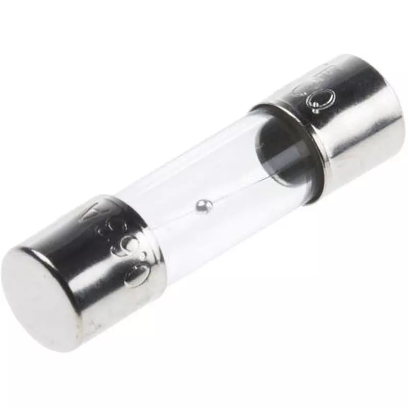 RS PRO Glass Tube Fuse 250 AC V Rated Voltage, 911-3376 (Pack of 10)