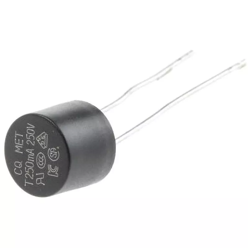 RS PRO Radial Lead Type Fuse Surface Mount 250 V Rated Voltage, 767-5171 (Pack of 10)