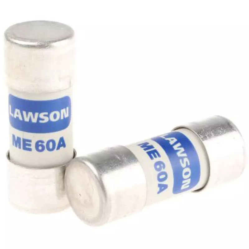 RS PRO Tube Fuse 60 Amp Rated Current 415 AC V Rated Voltage, 667-0337 (Pack of 10)