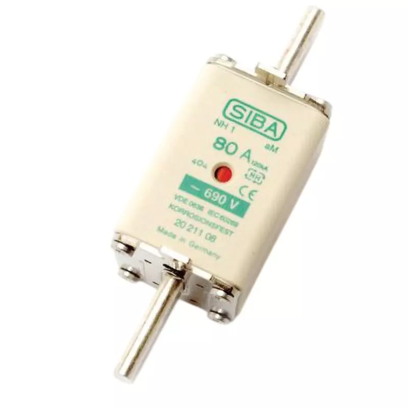 SIBA Fuse Link 250 A Rated Current 690 AC Rated Voltage NH1 Fuse, 20-211-08/250A (Pack of 3)