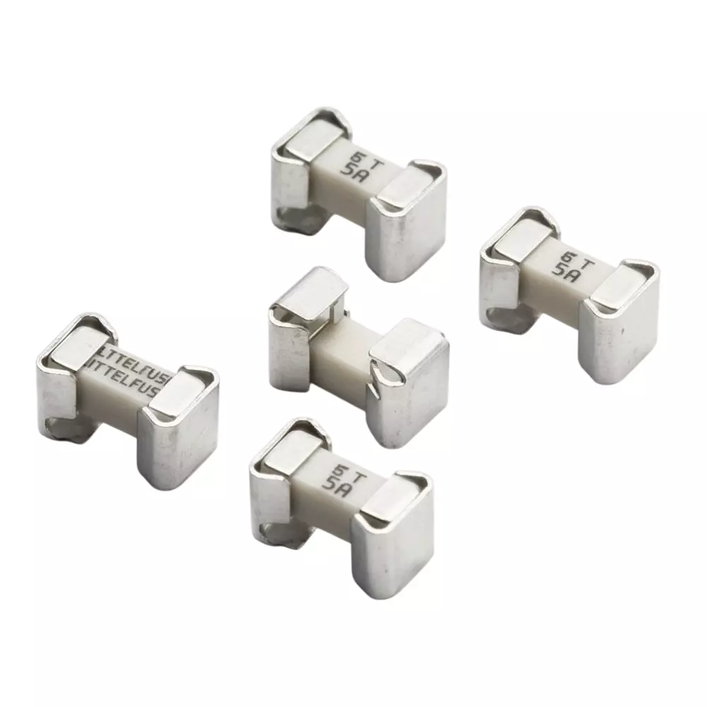 Littelfuse SMD Fuses 500 mA 125 VAC & 125 VDC 6.5x3.7 mm, 0157.500DRT