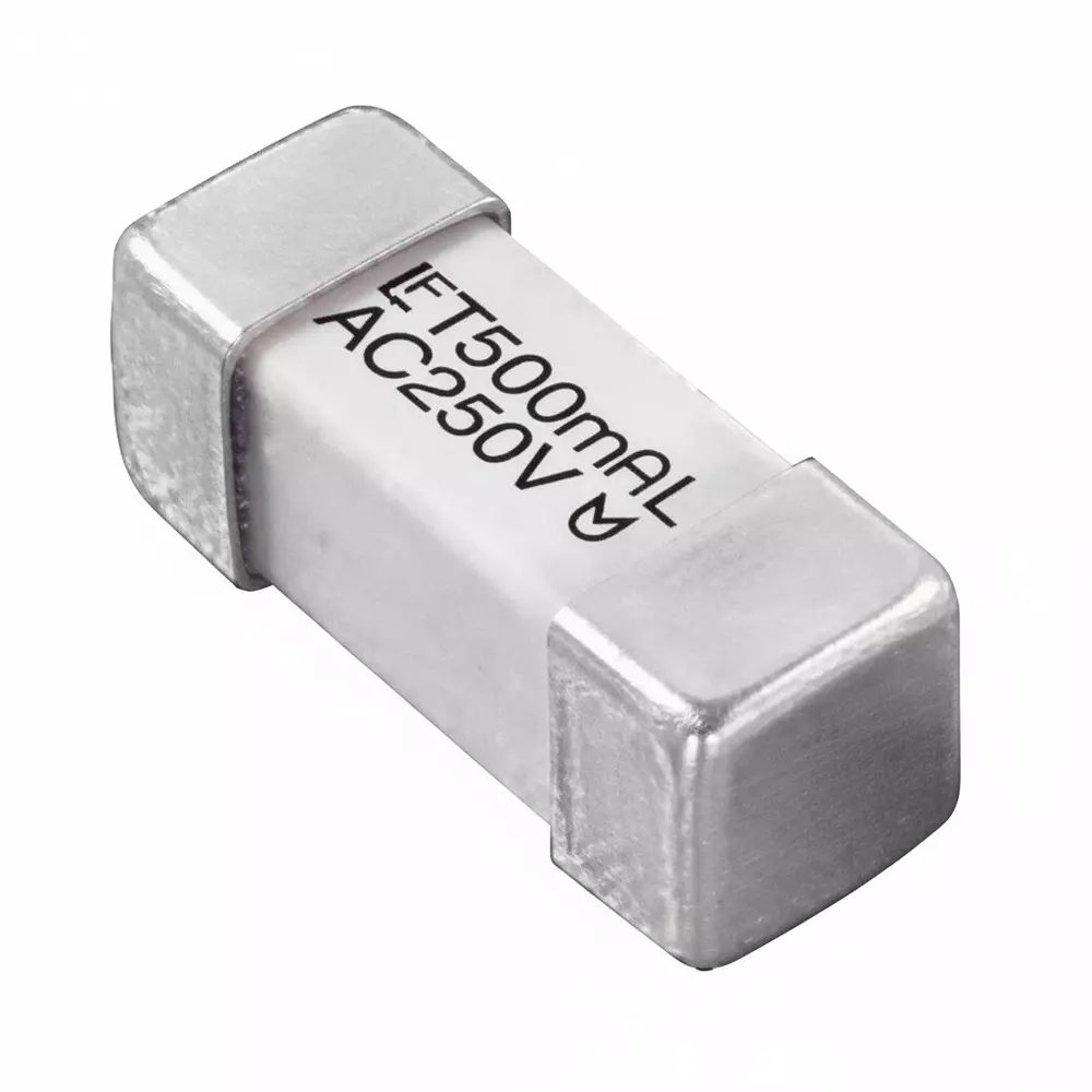 Littelfuse SMD Fuses 1.6 A 250 VAC & 250 VDC 12.1x4.5 mm, 046501.6DR