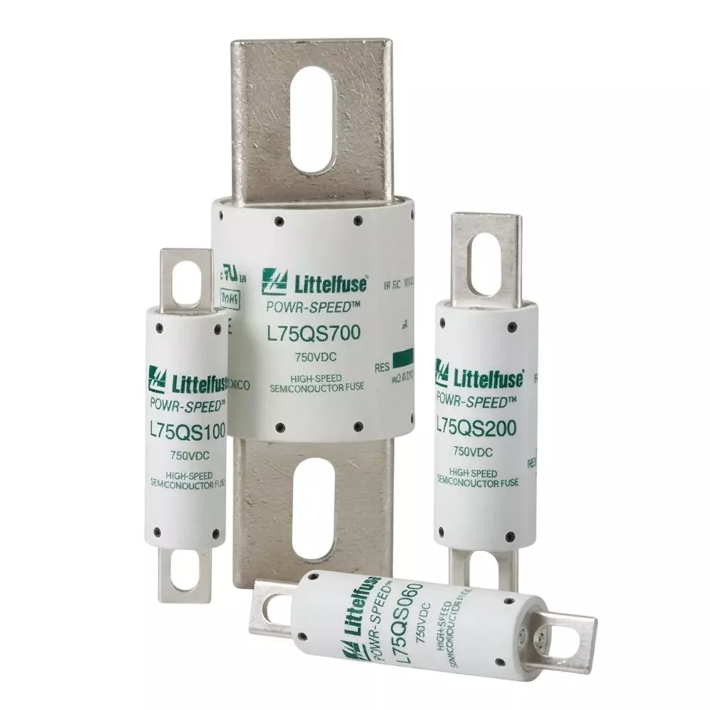 Littelfuse High Speed Semiconductor Fuse 80 A 750 VDC 30.94x73.03 mm Fuse Size/Group, L75QS080.V