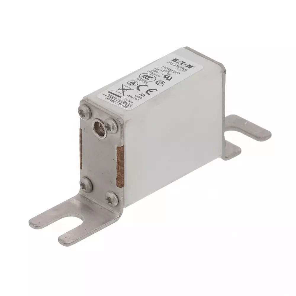 EATON High Speed Square Body Fuse 200 A 690 VAC Class gR Fuse Size/Group, 170M1320
