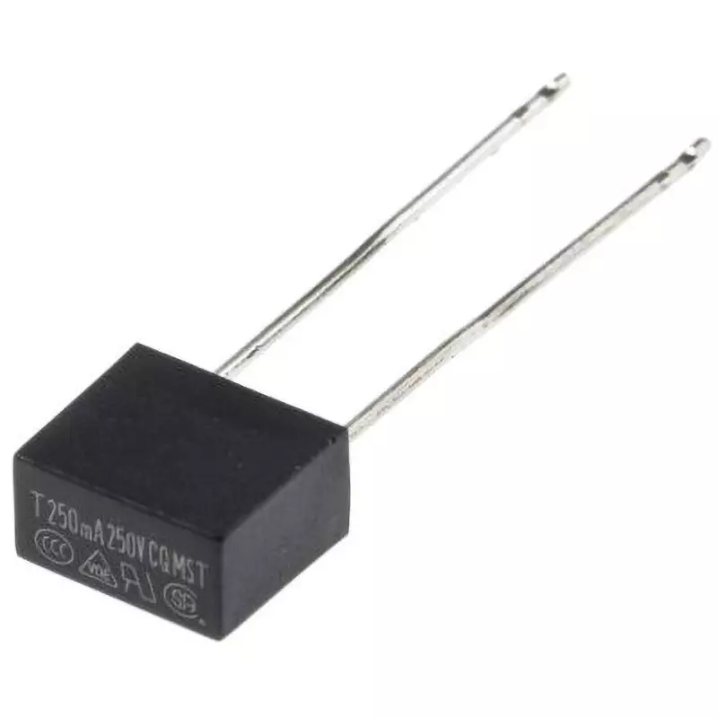 RS PRO Radial Lead Type Fuse Surface Mount 250 AC V Rated Voltage, 767-5027 (Pack of 10)