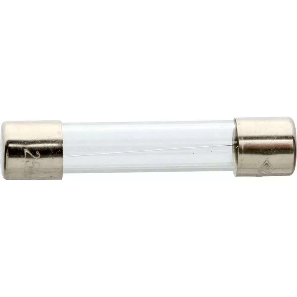 OHM ELECTRIC Glass Tube Fuse AC 250 V Rated Voltage, MFG 2A 4P (Pack of 4)