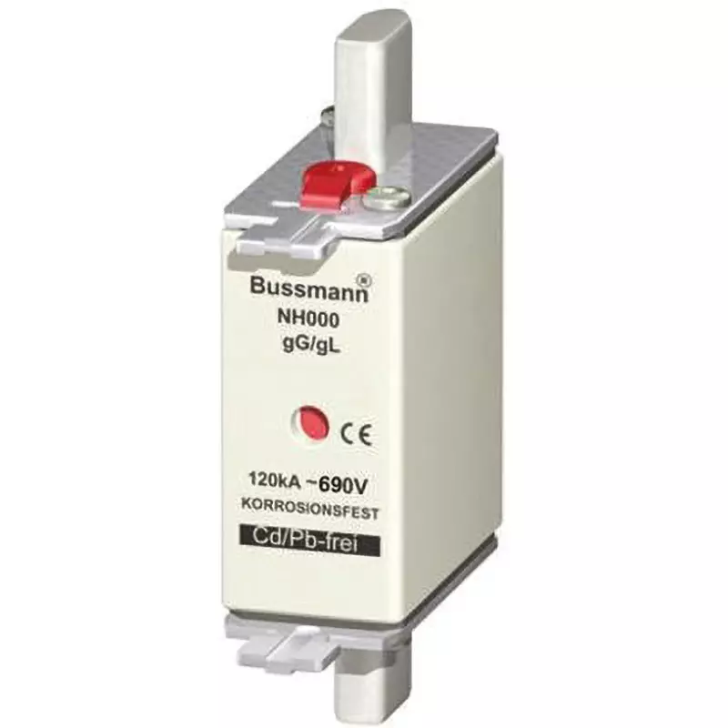 Cooper Bussmann Fuse Links 690 AC V Rated Voltage 120000 A Breaking Current 25 A Rated Current, 25NHG000B-690
