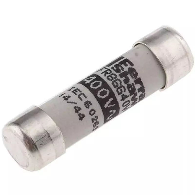 Mersen Ceramic Body Fuse 4 A Rated Current 20000 A Breaking Current 400 AC Rated Voltage, W222958 (Pack of 10)