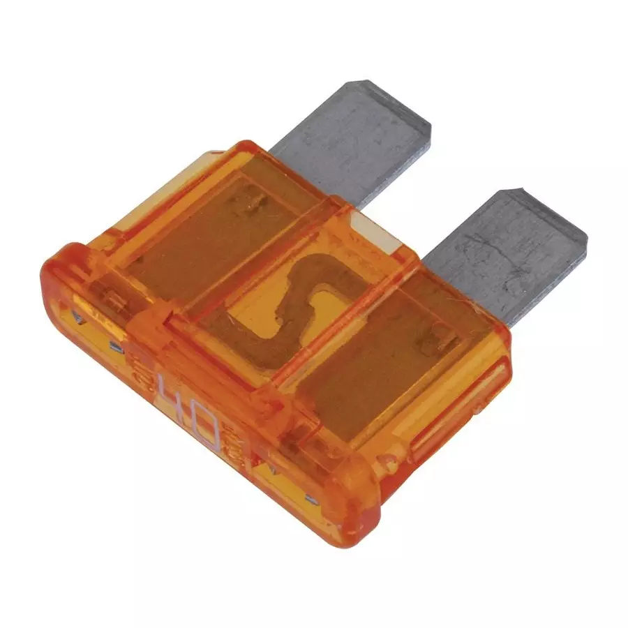 EATON BUSSMANN FUSE, BLADE, 40A, 32V, FAST ACTING, BK/ATC-40