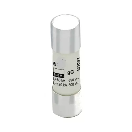 ENERTECH Cylindrical Fuse 50 Amp 14x51 mm Size Ceramic 690 V AC / 500 V DC, 14*51 FUSE