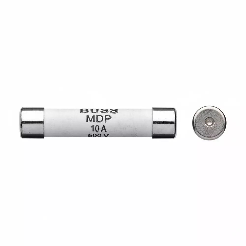 EATON High Voltage Cartridge Fuse 2 A 250 VAC, 500 VAC 250 VDC 3AB (6.35x31.75 mm) Fuse Size/Group, BK1-MDP-2-R