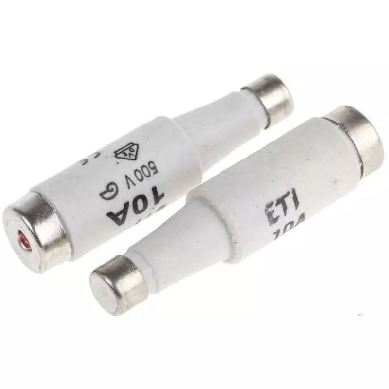 ETI Bottle Fuse 500 V AC Rated Voltage, 2311404 (Pack of 5)