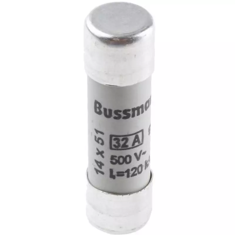 Cooper Bussmann Ceramic Body Fuse 500 AC V Rated Voltage 120000 A Breaking Current 32 A Rated Current, C14G32 (Pack of 10)