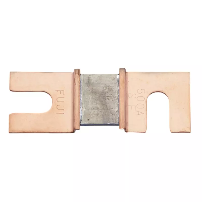Esco Copper Claw Fuse 250 V Rated Voltage 500 A Rated Current Soluble lead alloy Main Unit Material, EA758ZP-9A (Pack of 2)