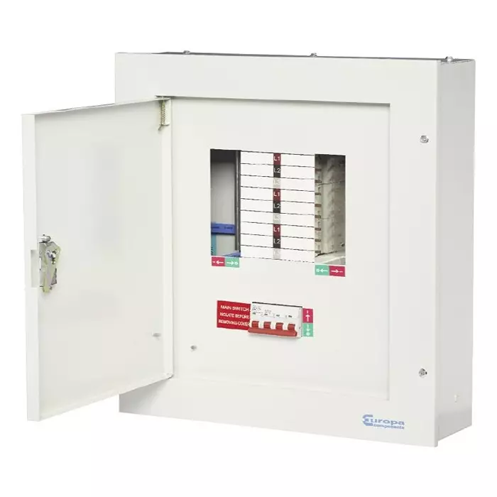 Europa Distribution Board, 3-Ph, 125A, 24Way, TPN08