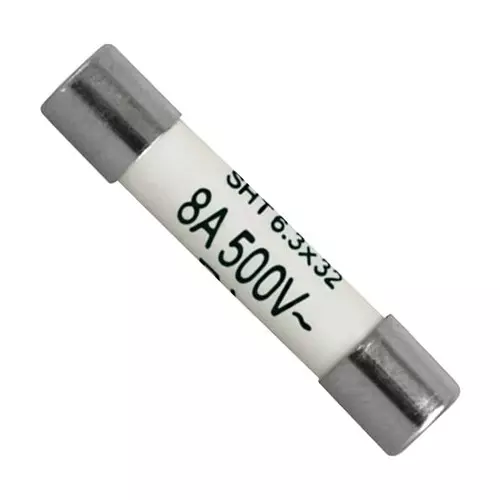 SCHURTER Fuse, 2.5A, 6.3X32mm, Time Lag, 8020.5015 (Pack of 10 Pcs)