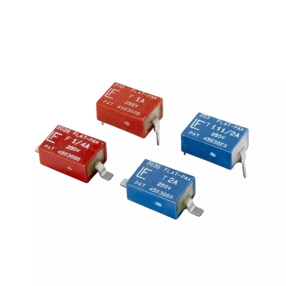 Littelfuse SMD Fuses 62 mA 250 VAC & 250 VDC 9.45x6.35 mm, 0202.062URG