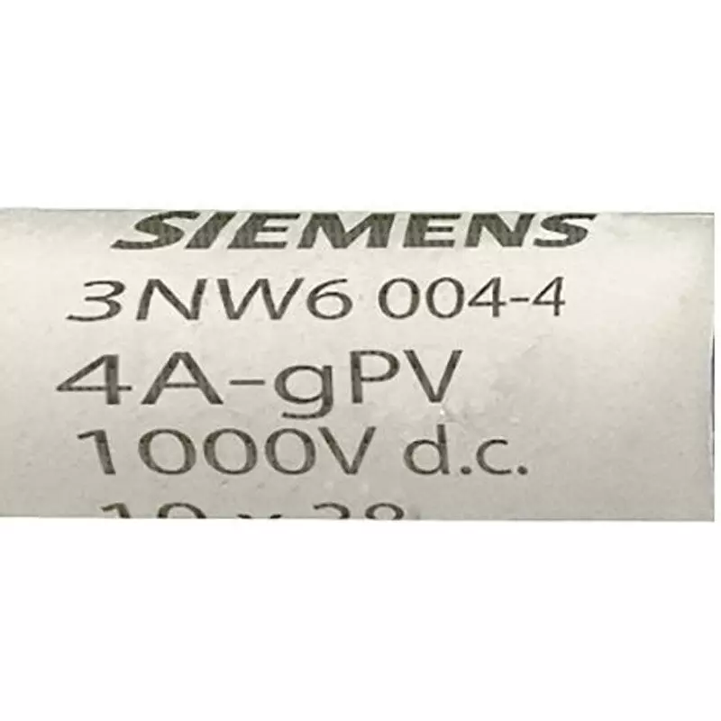 Siemens Tube Fuse 1000AC V Rated Voltage, 3NW6005-4 (Pack of 20)