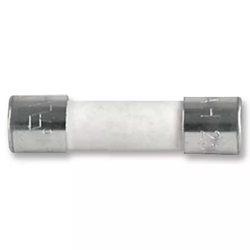 SCHURTER Fuse, Fast Acting, Ceramic, 5A, 0001.1011 (Pack of 10)
